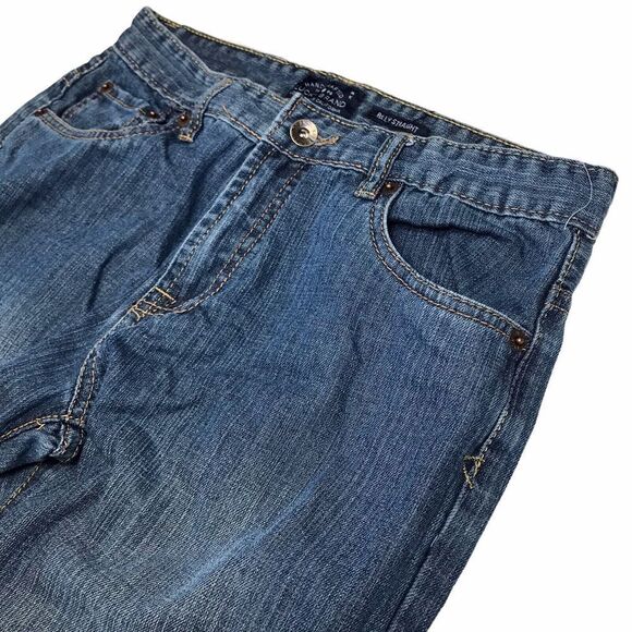 Lucky Brand Blue Jeans boys 18 Billy Straight midrise stretch 5 pocket Denim - Picture 10 of 12